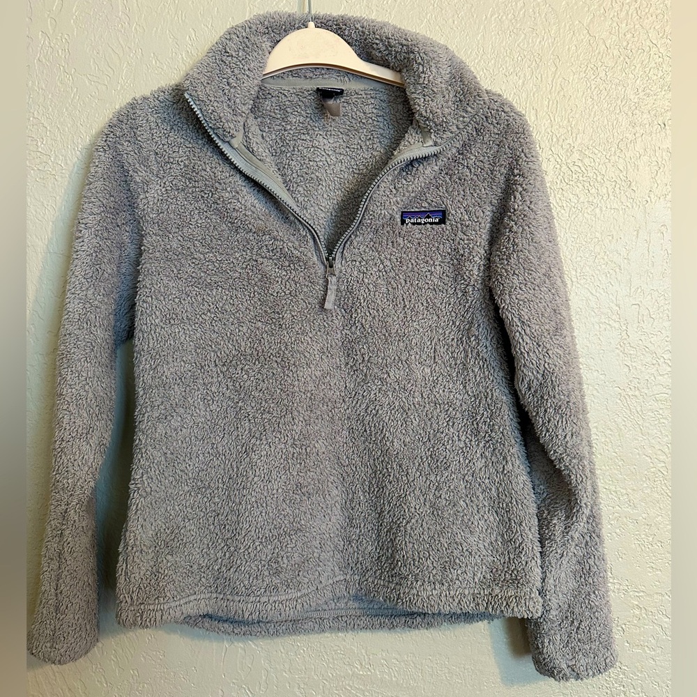 Patagonia Grey Quarter Zip Fleece 🩶